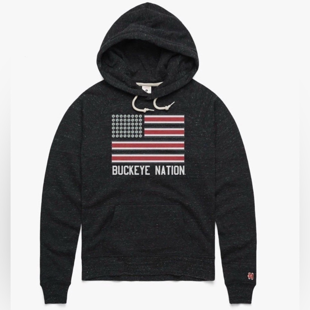 HOMAGE Black Buckeye Nation Hoodie